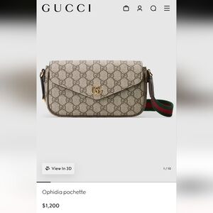 NEW GUCCI phidia pochette